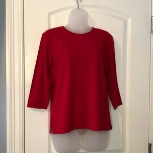 NWT Tomatoe Red Freelance Top Size Small